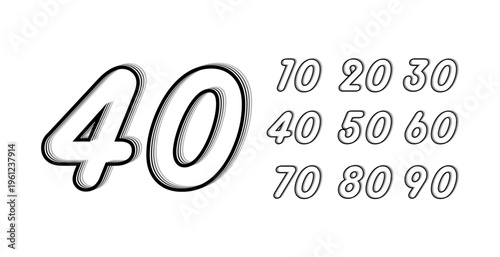 Set Outline Numbers with Prominence