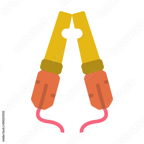 Cable Clamp Vector Icon