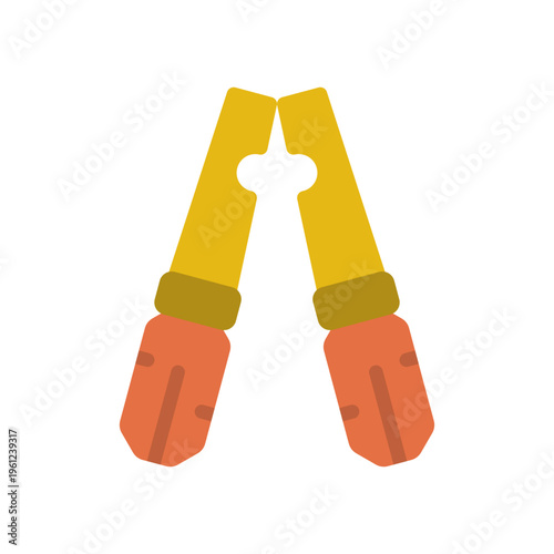 Tableau sur toile Cable Crimper Vector Icon