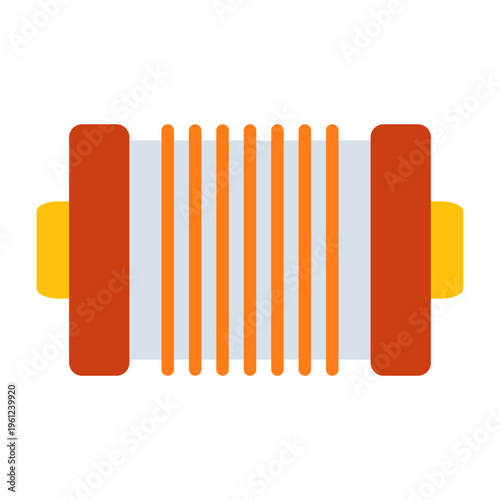 Cable Spool Roller Vector Icon