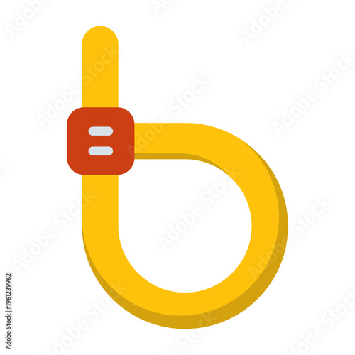 Cable Tie Fastening Tool Vector Icon