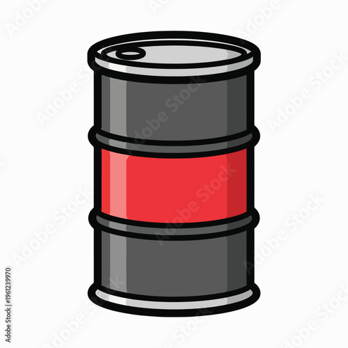 Industrial metal oil barrel cylinder 2.