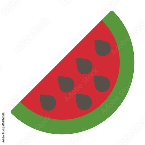 Watermelon Vector Icon