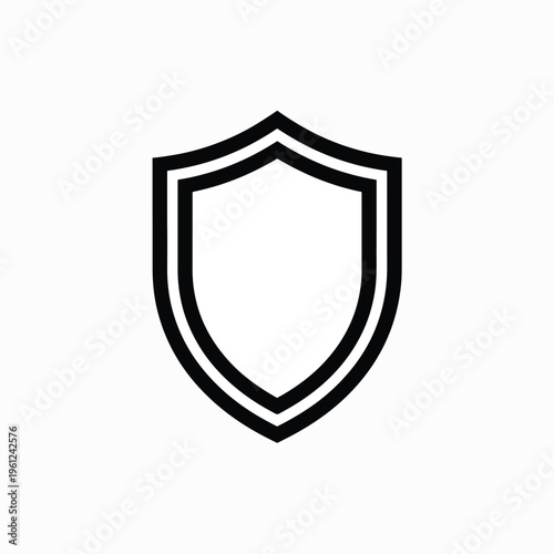 Shield Icon Symbol Protection Security.