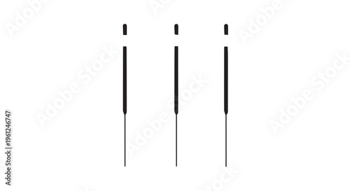 Three black electronic cigarette devices