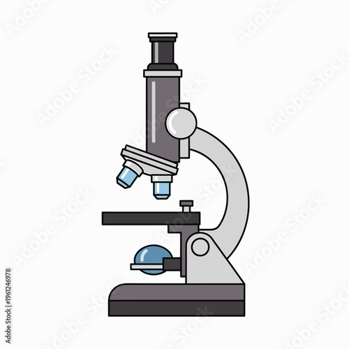 Laboratory microscope instrument for research.