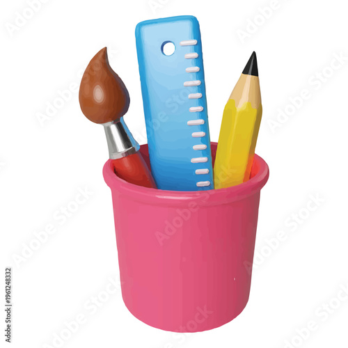 Vibrant Lemon with Green Leaf