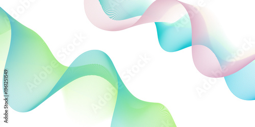Modern digital technology design for Abstract Background. Abstract mesh glowing curved lines and modern wave design. mesh music and sound creative design.