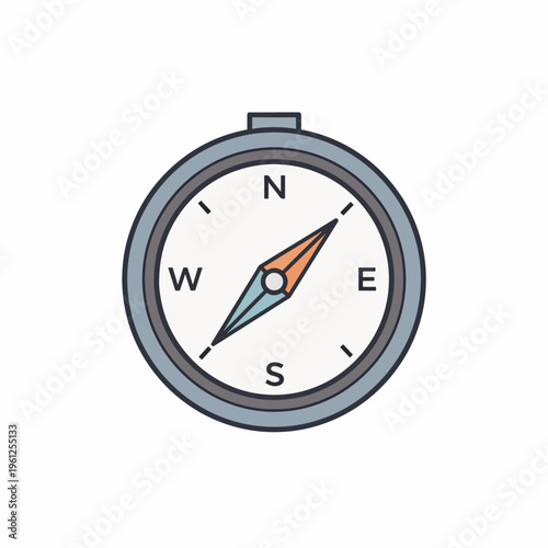 Compass Navigation Tool Direction Indicator 3.