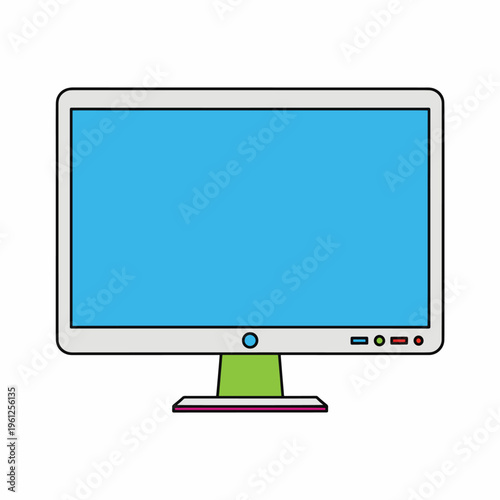 Computer Monitor Display Screen Device.