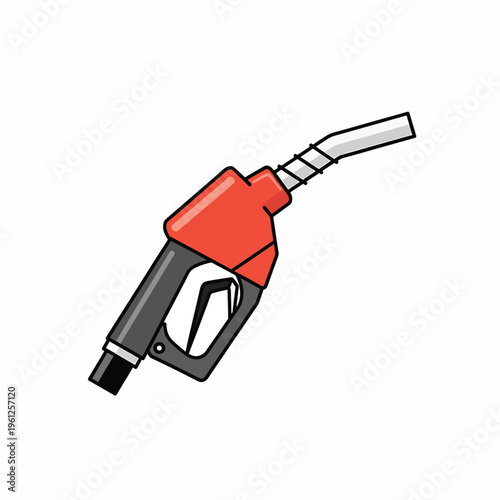 Gasoline fuel pump nozzle handle 1.