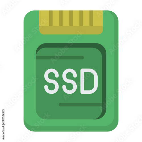 Ssd Vector Icon