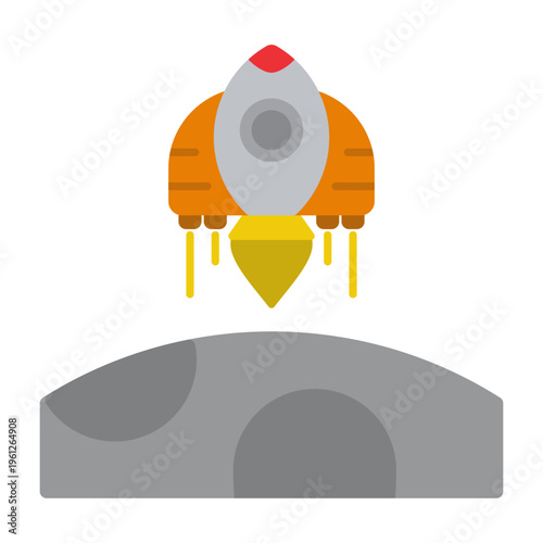 Rocket Vector Icon
