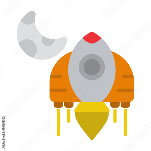 Rocket Vector Icon