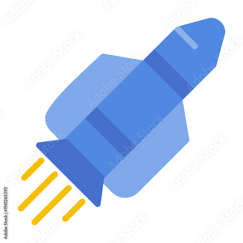 Rocket Vector Icon