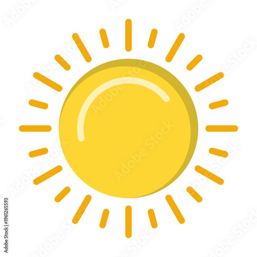 Sun Vector Icon