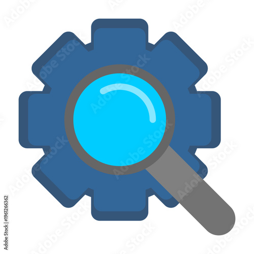 Magnifying Vector Icon