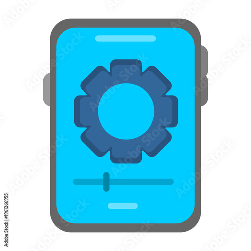 Smartphone Settings Vector Icon