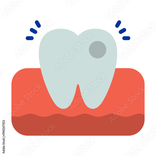 Toothache Vector Icon