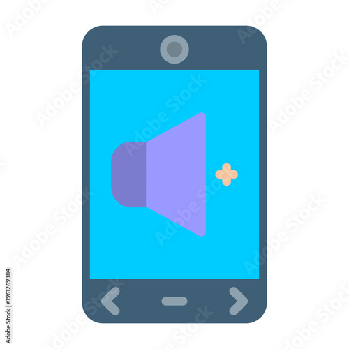 Volume Up Vector Icon