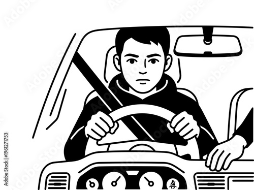 Person assembling wooden bookshelf with tools and hardware