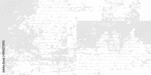 Faded vintage parchment background with antique handwriting texture, aged paper overlay for scrapbooking design