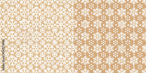 Abstract pattern with swirling shapes in beige and white tones
