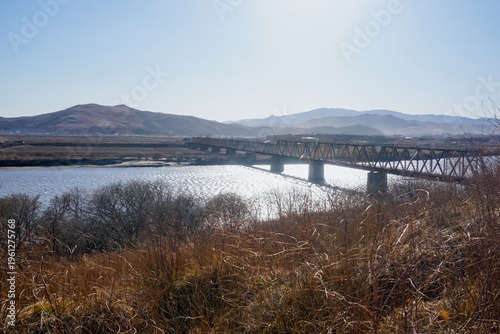 Friendship Bridge between Russia and North Korea