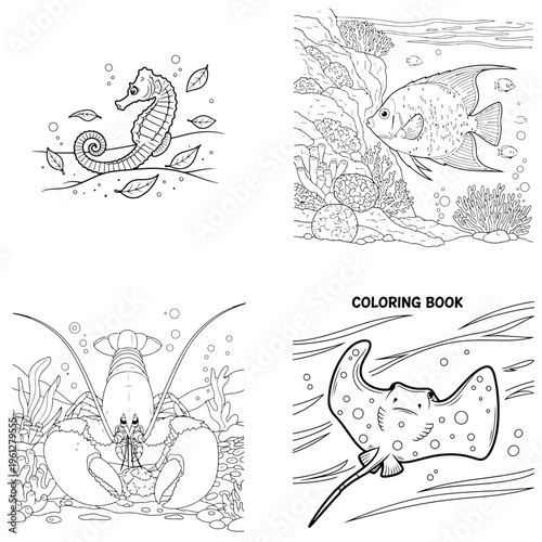 Friendly cartoon spaceship character with happy face in outer space with sci fi with blast off