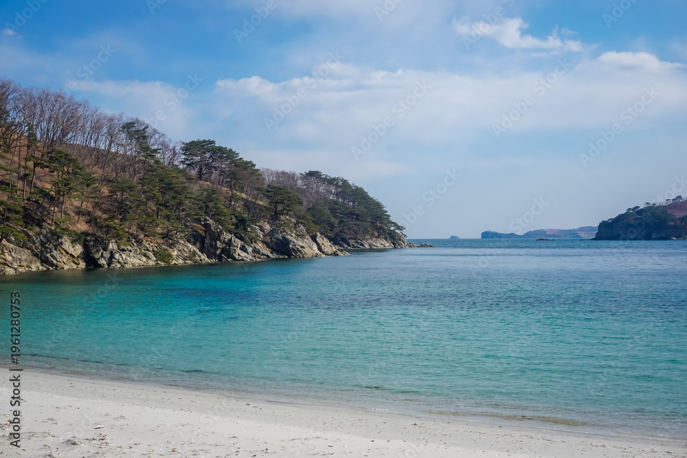 Obraz premium A beautiful bay in Leopard Land National Park