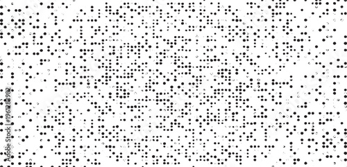 Subtle halftone grunge urban texture vector. Distressed overlay texture. Grunge background. Abstract mild textured effect. Vector Illustration. Black isolated on white. EPS10.