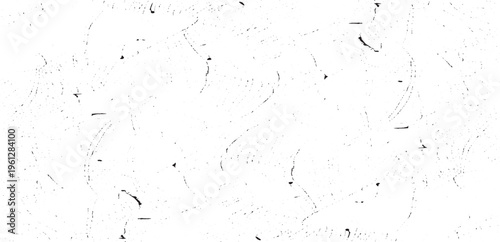 Scratched and Cracked Grunge Urban Background Texture Vector. Dust Overlay Distress Grainy Grungy Effect. Distressed Backdrop Vector Illustration. Isolated Black on White Background. EPS 10.