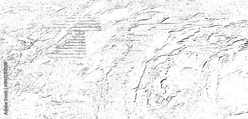 Scratched and Cracked Grunge Urban Background Texture Vector. Dust Overlay Distress Grainy Grungy Effect. Distressed Backdrop Vector Illustration. Isolated Black on White Background. EPS 10.