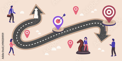 Navigating the path to success a journey with challenges and goals