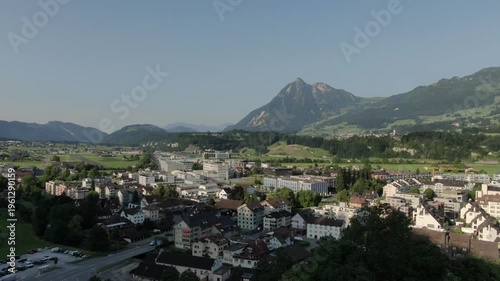 Swiss Alps Aerial Footage