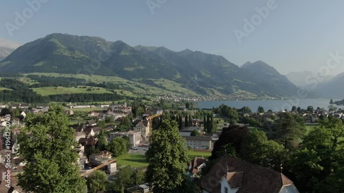 Swiss Alps Aerial Footage