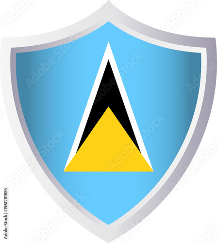 Free Download saint lucia flag - GFXLoad
