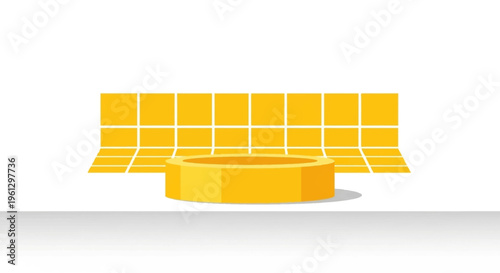A 3D illustration of stacked gold bars.