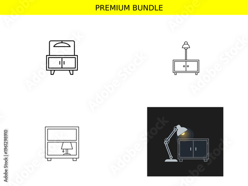 Premium bundle of modern furniture and lighting