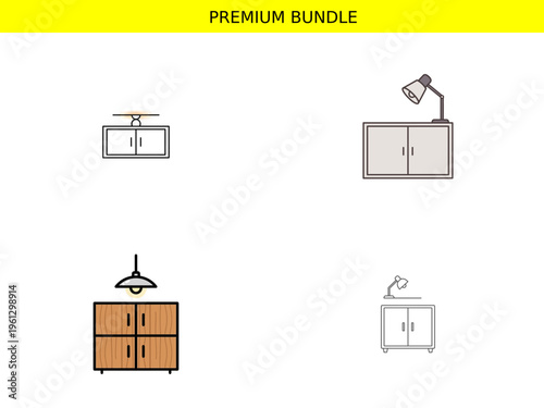 Premium bundle of furniture and lighting
