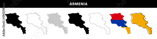 Map of Armenia