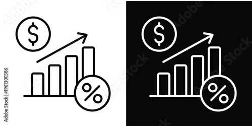 ROI In White and Black Background