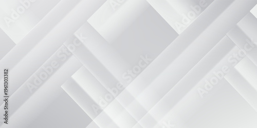 Abstract geometric white and gray color background. Vector illustration