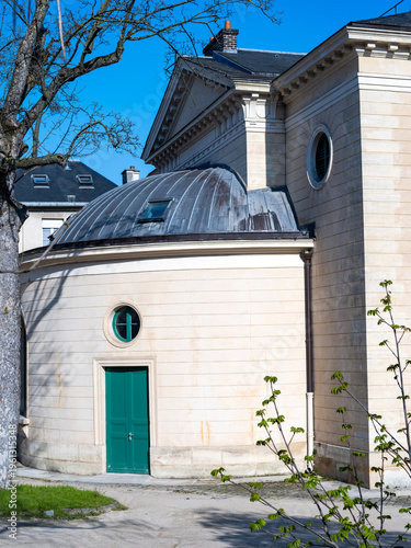 bâtiment historique du jardin des plantes dans le centre de Paris en France