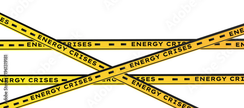Fuel Crisis Warning Strip Tape PNG Transparent Hazard Energy Concept