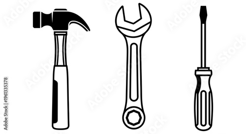 Basic hand tools for DIY projects and repairs