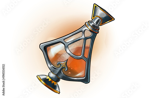 Potion Fantasy Magique Couleur - illustration
