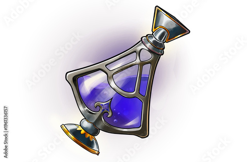 Potion Fantasy Magique Couleur - illustration
