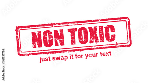 official stamp label red rubber stamp vector with distressed ink texture and clean frame, built for packaging, shipping labels, office paperwork, certification workflows, and commercial branding use.