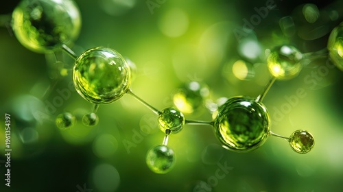 Carbon and water molecule bonds
